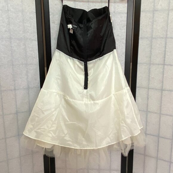 Gunne Sax Strapless Tulle Net Ballet Sweetheart Neck Sparkle Dress Bow Waist 7 - Picture 7 of 15